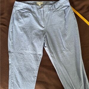 Talbots 16W Blue Cotton Pants - EUC